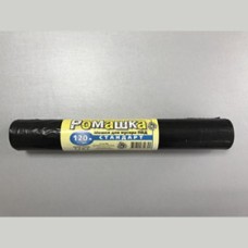 Мешки для мусора пвд 120 л. ПЛОТНЫЕ 1 (10 шт/рул) черные (арт. 100479)